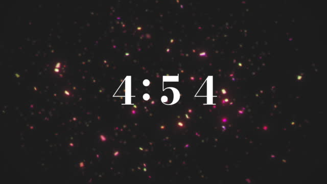 Glitterific New Year Countdown