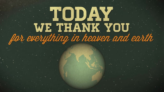 Today We Thank You