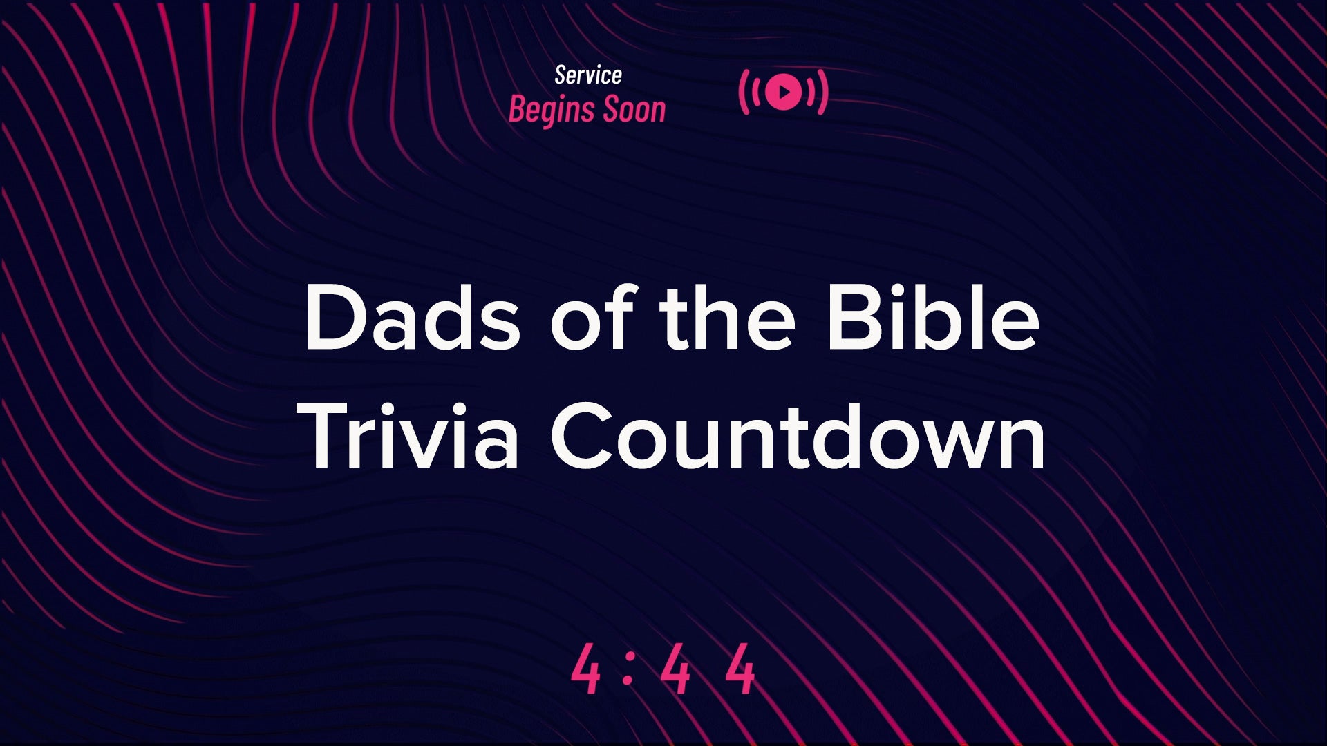 Retro Wave Trivia Countdown Video | Shift Worship