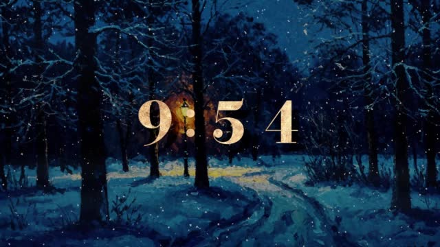 Snow Day 10 Min Countdown