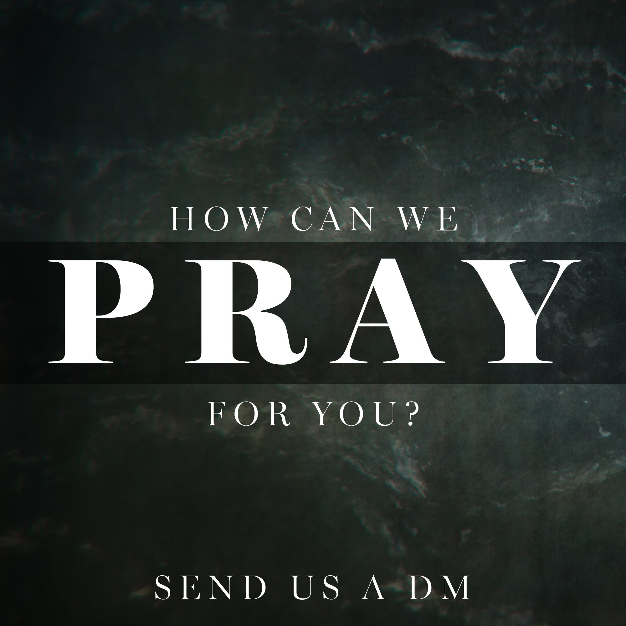 Textural Motion Pray | Editable Social Media Graphic | Still – Shift ...