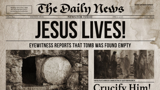 Jesus Lives Newspaper Sermon