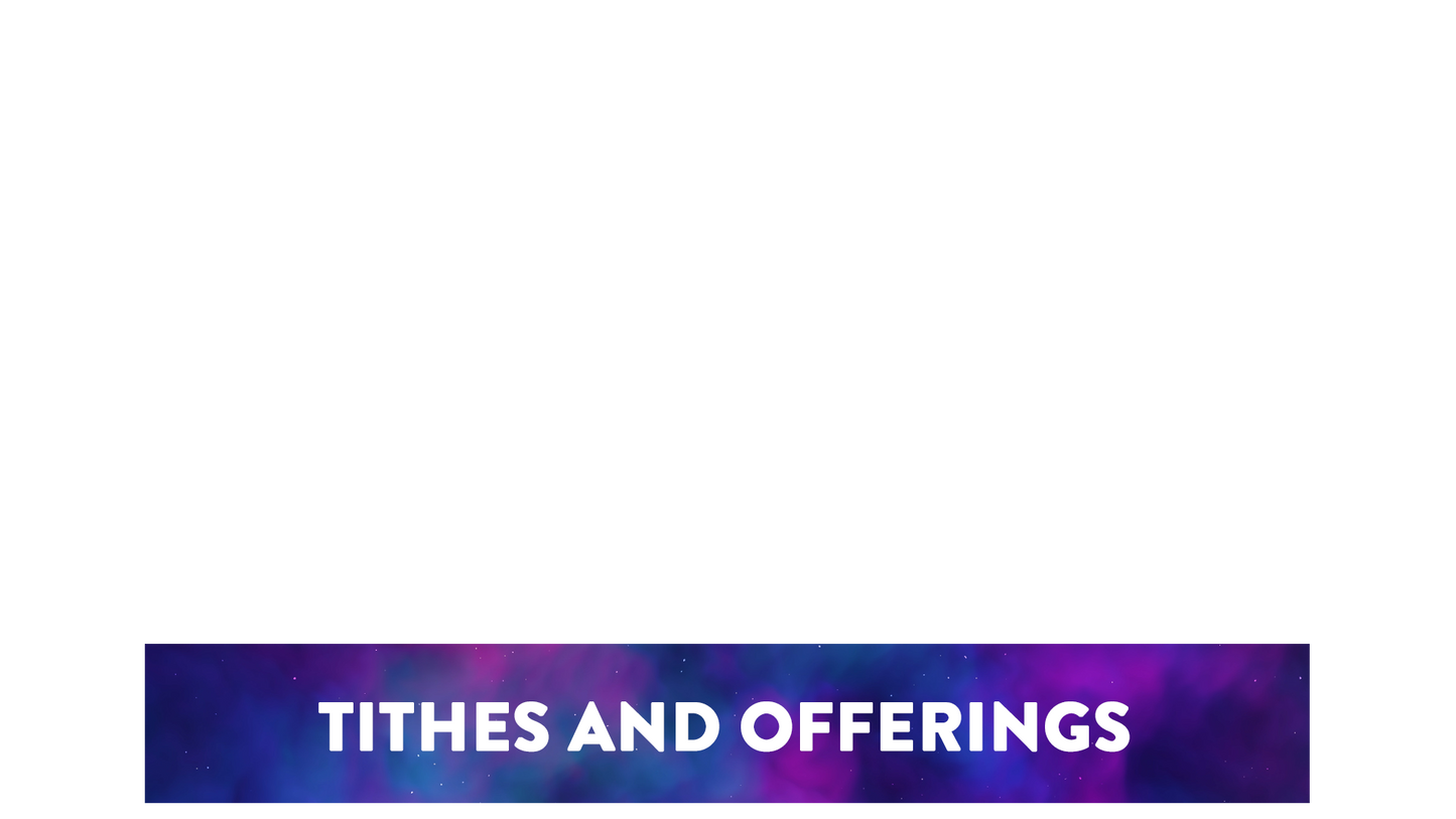 Glitter Fog Lower Third Tithes Offering