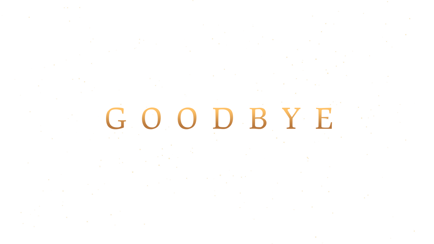 Christmas Starfall Goodbye