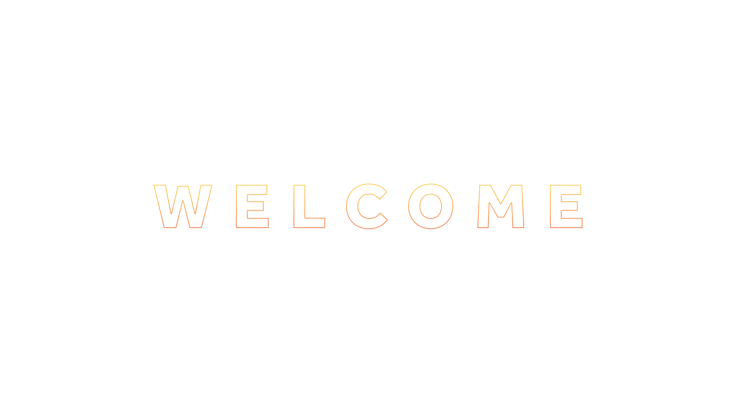 Sparkle Burst Welcome