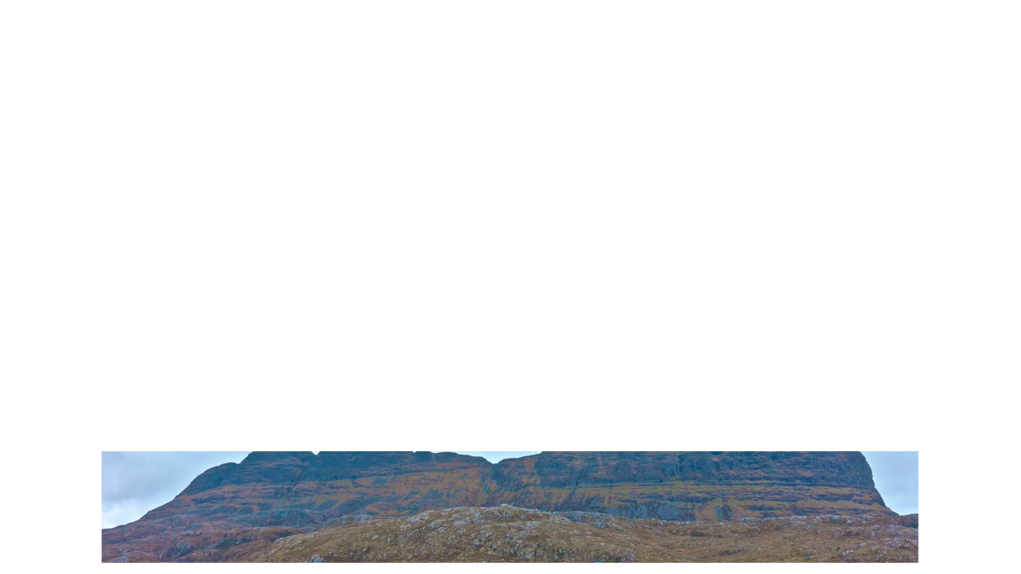 Scottish Mountain Lower Third Full Blank