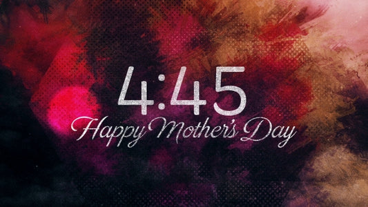 Painted Flowers Mother's Day Countdown