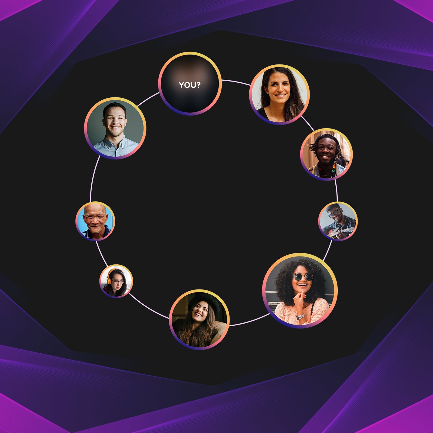 Join A Circle Blank