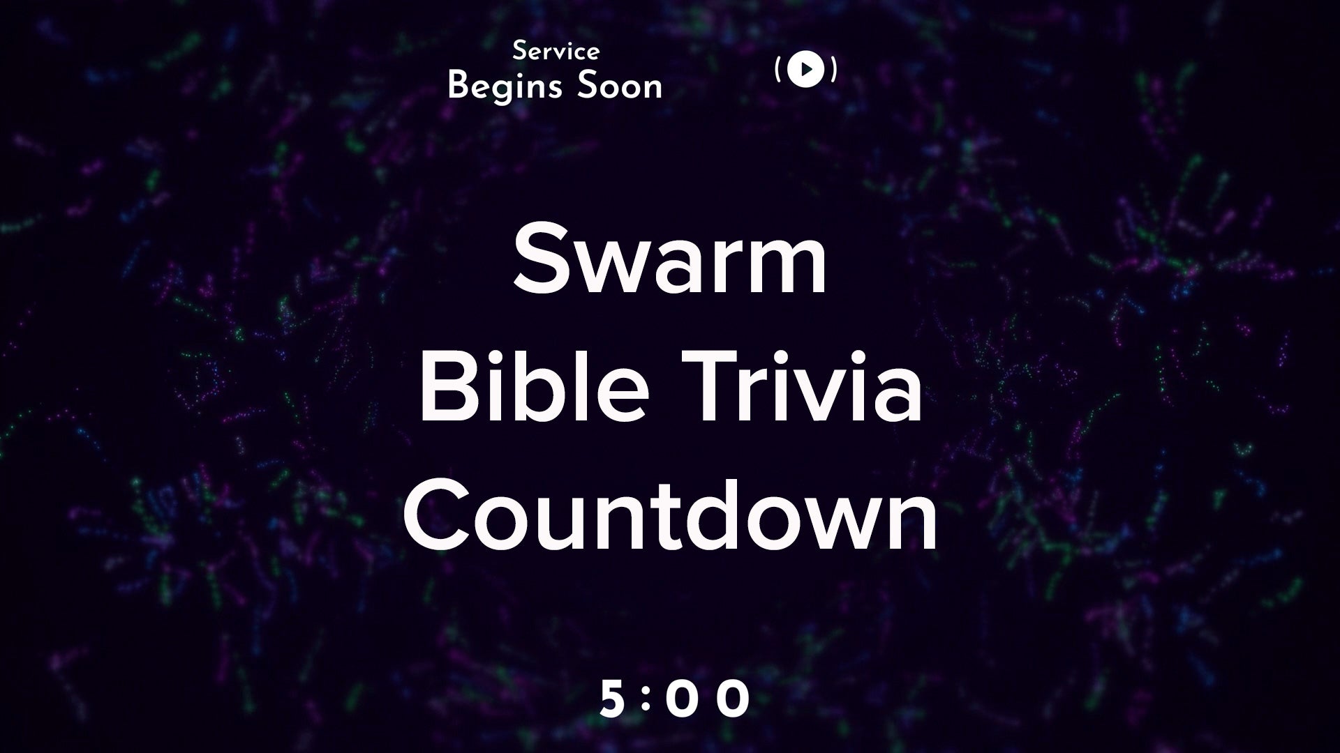 Swarm Trivia Countdown Video | Shift Worship