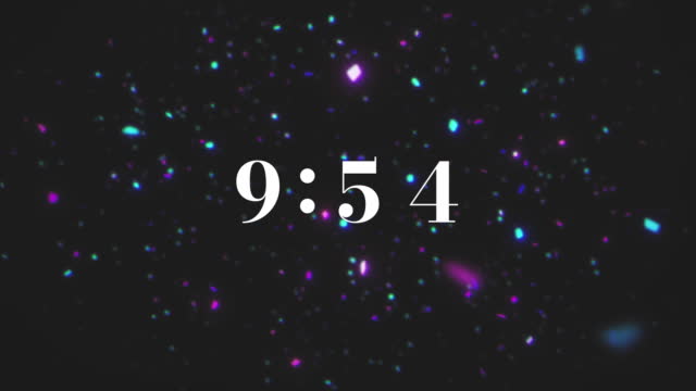 Glitterific New Year 10 Min Countdown