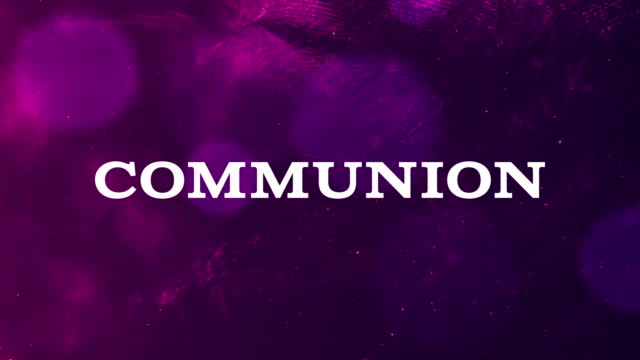 Advent Visions Communion