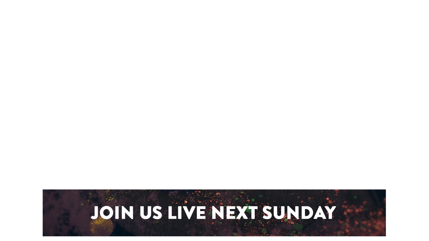 Painted Cosmos Lower Third Next Sunday