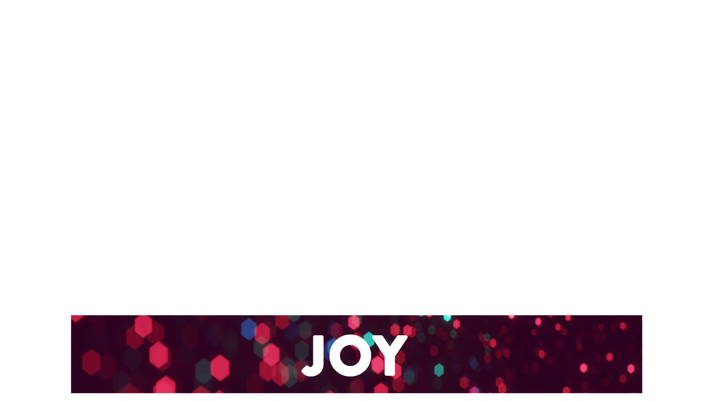 Glitter Echoes Lower Third Joy