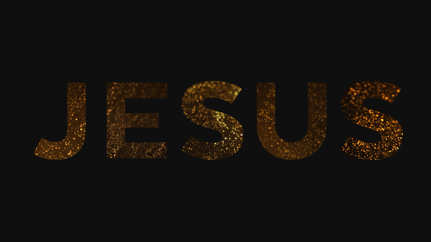 Christmas Gold Jesus