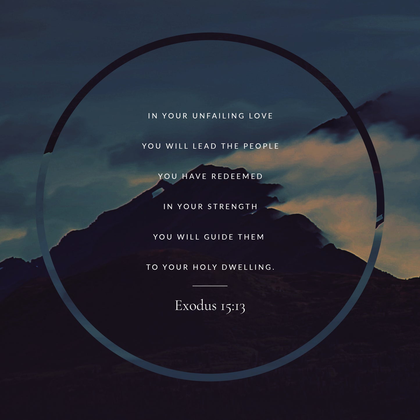 Misty Mountain Exodus 15:13