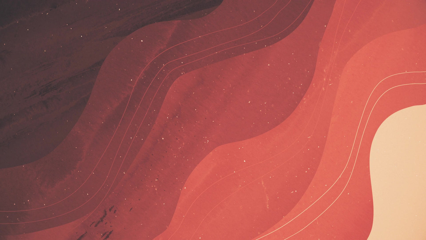 Holy Week Waves Red
