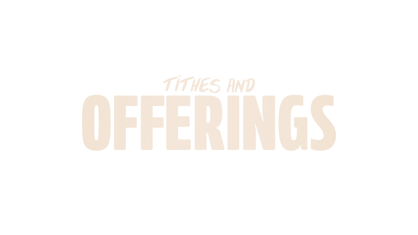 Foliage Remixed Tithes And Offerings