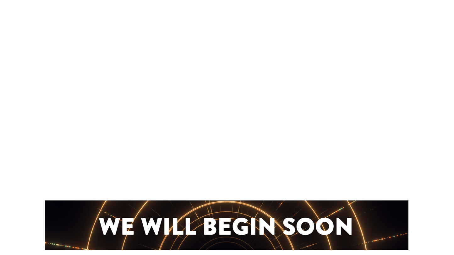 Sequence Lower Third We Will Begin Soon