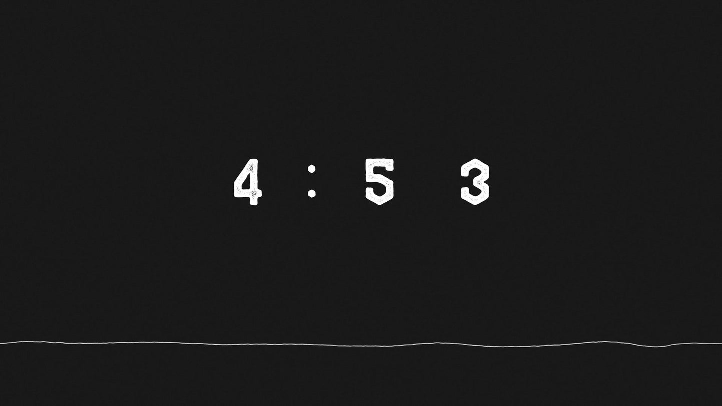 Were You There Countdown