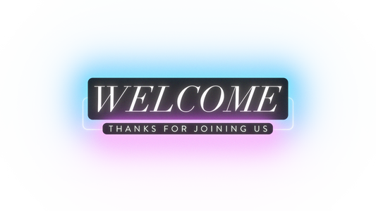 Deep Glow Overlay Welcome