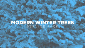 Modern Winter Trees