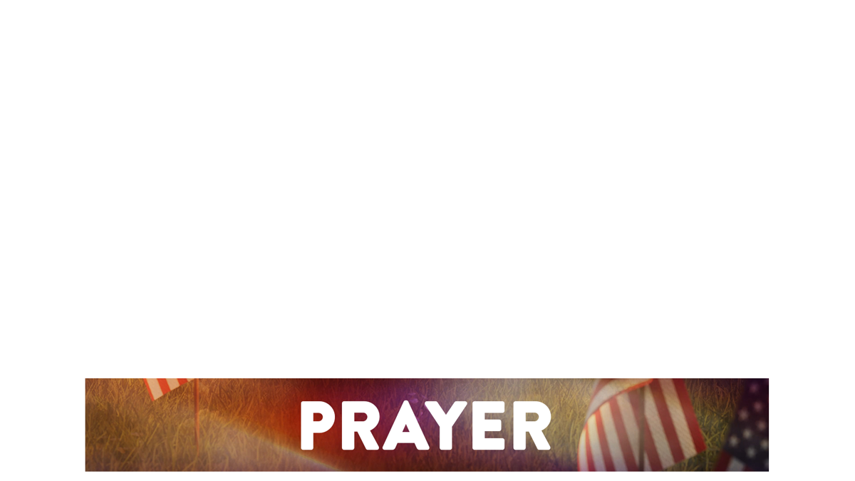 Memorial Day Hope Lower Third Prayer Transparency