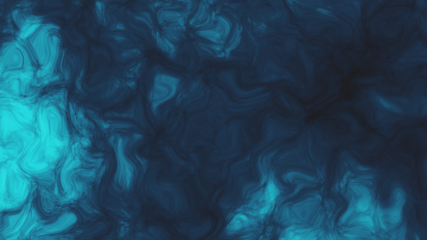 Paint Swirls Blue