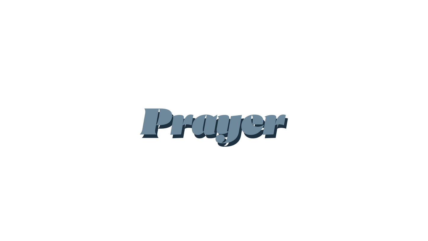 Watercolor Seasons Prayer