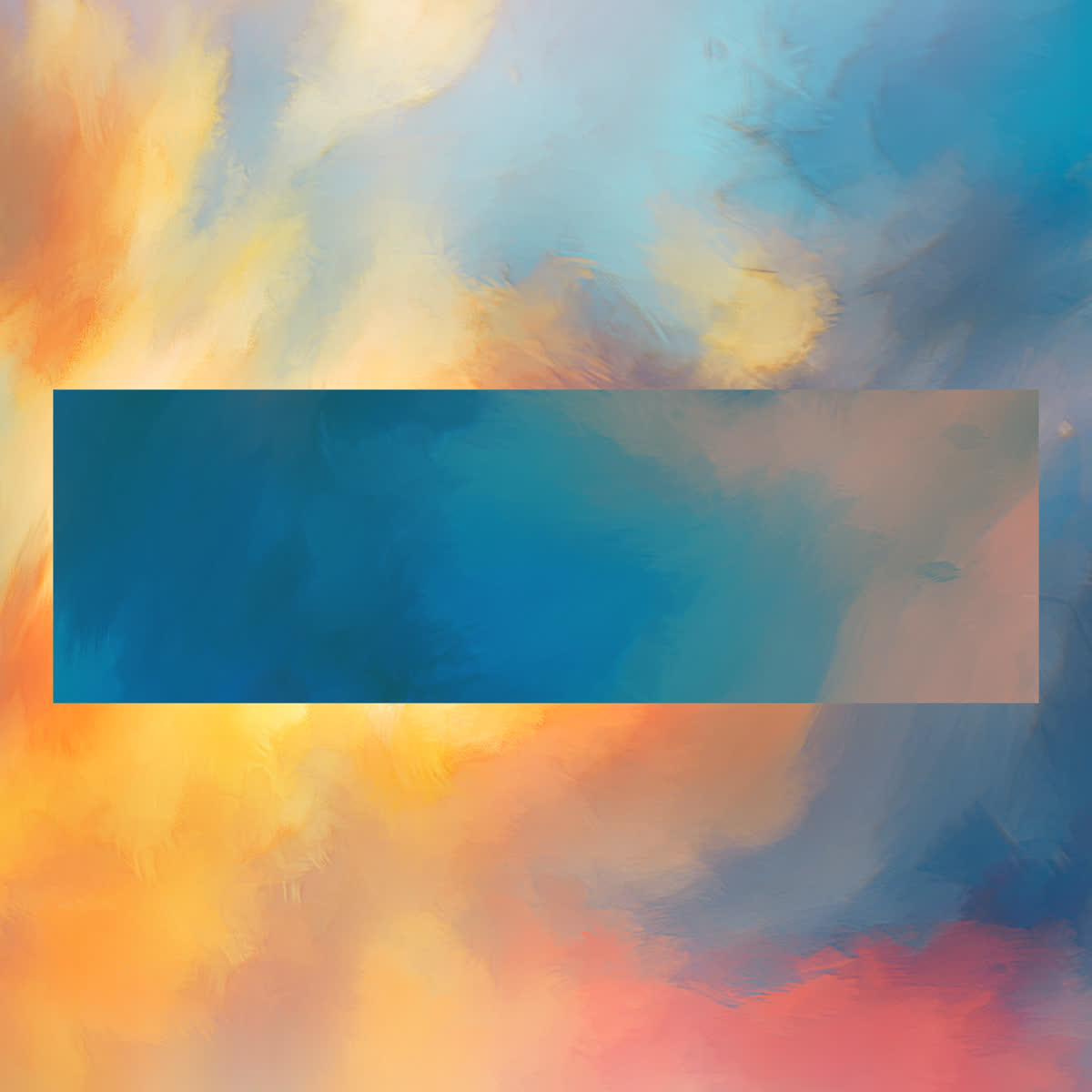Painted Easter Title Blank