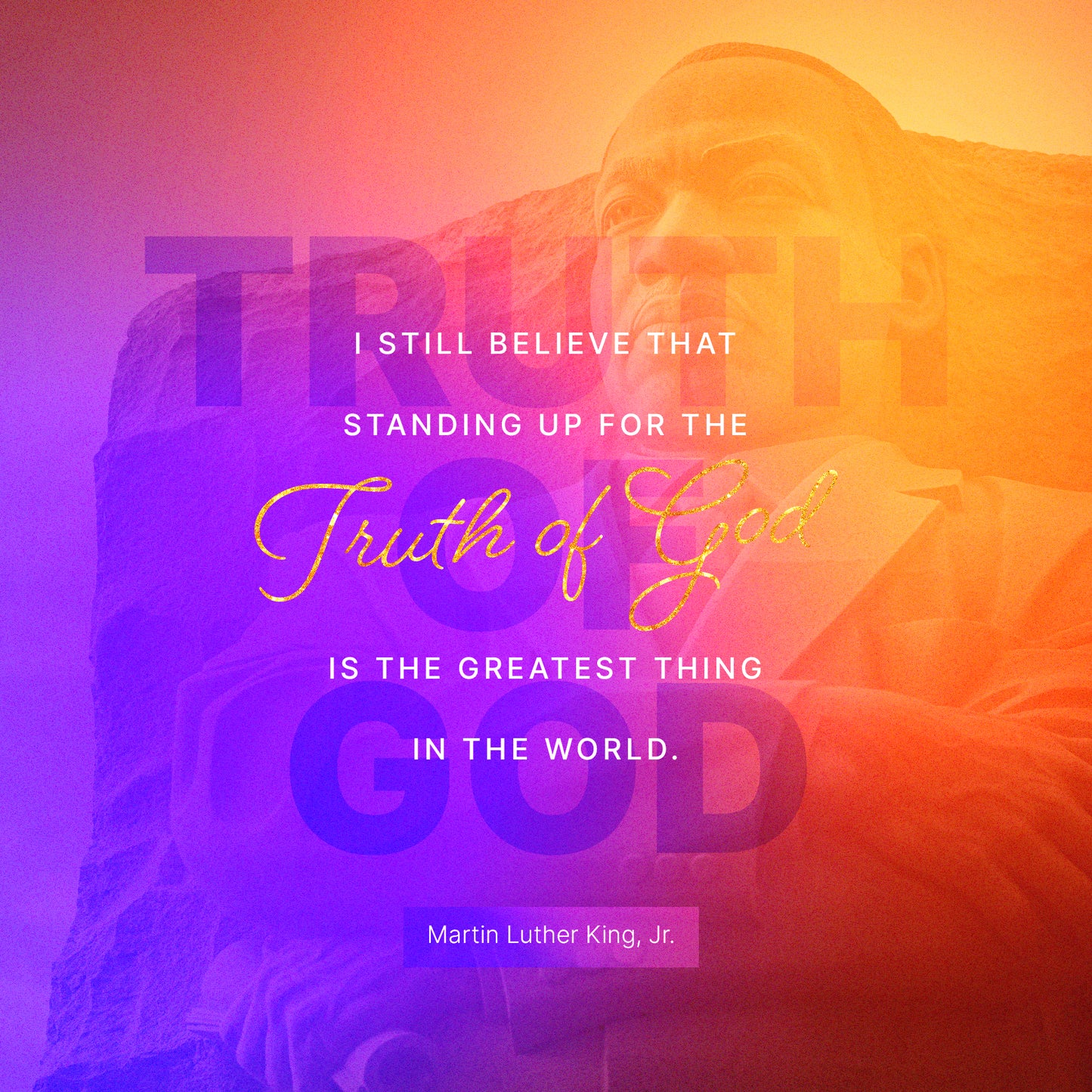 MLK Truth Of God