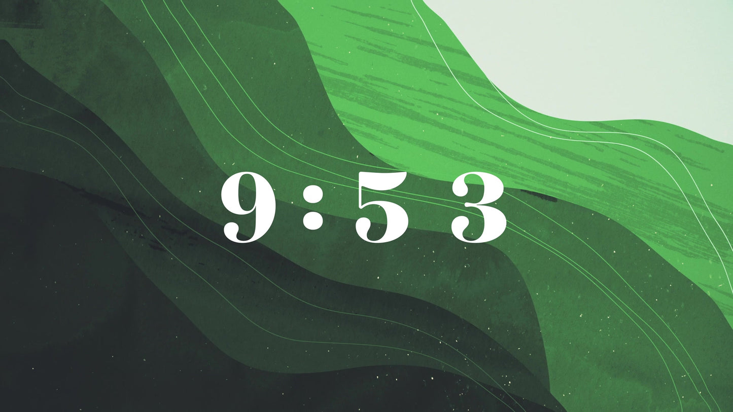Holy Week Waves 10 Min Countdown