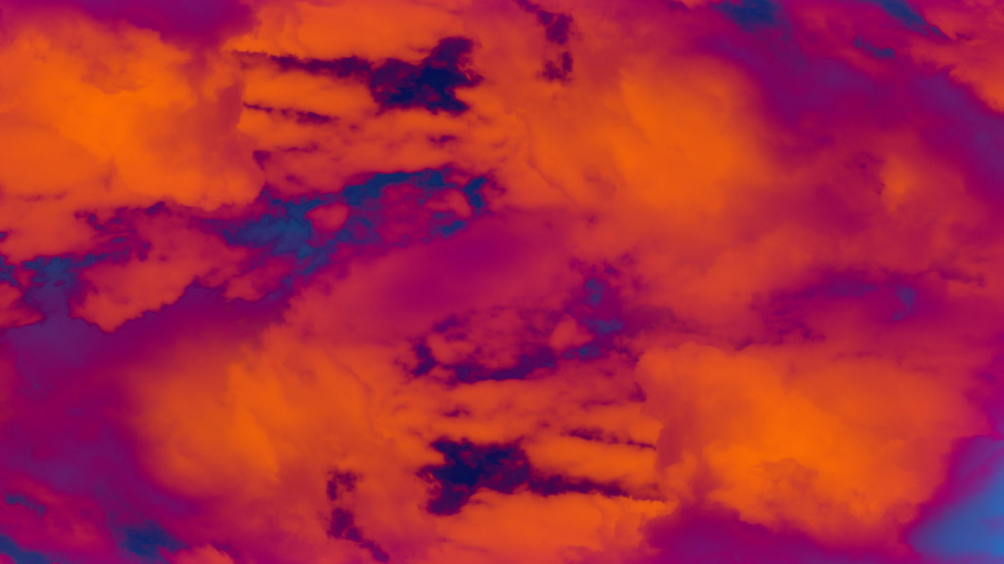 Mirror Clouds Orange