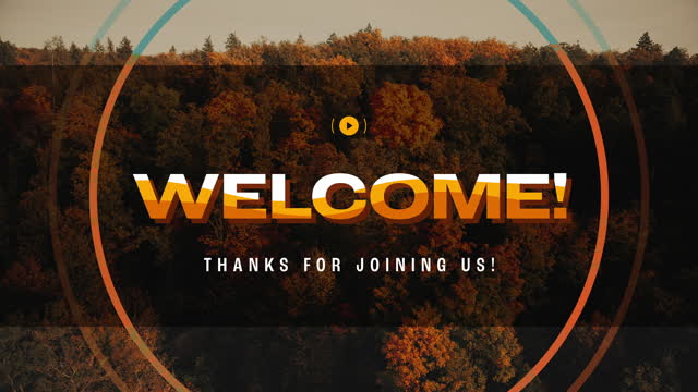 Autumn Foliage Welcome Stream