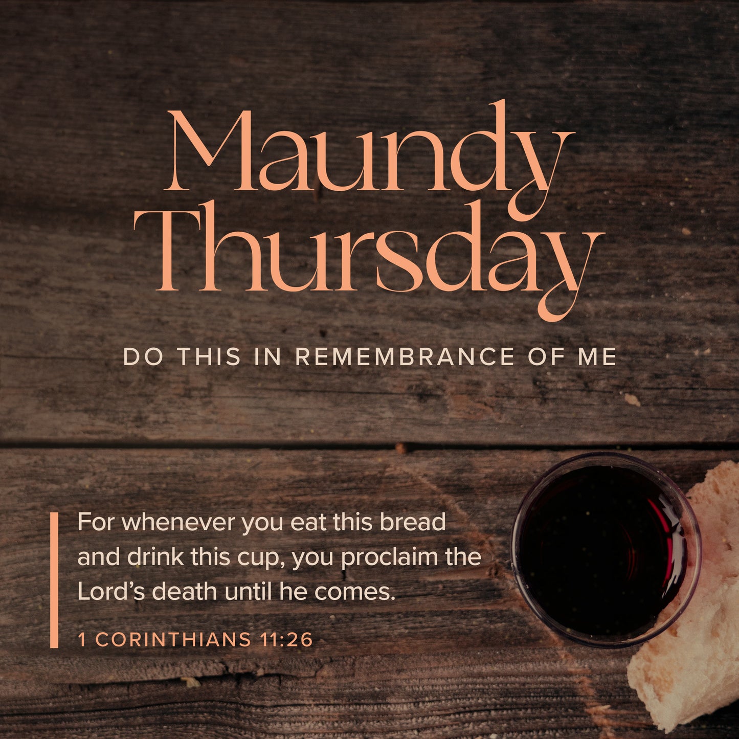 Maundy Thursday