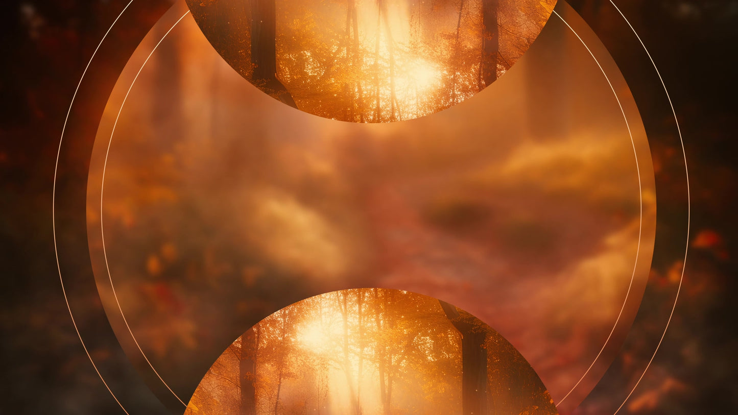 Autumn Path 5 Orbs