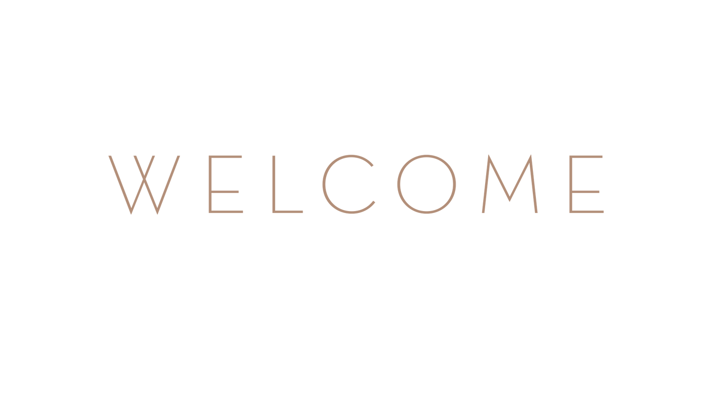 Welcome
