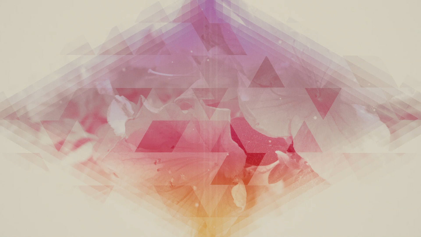 Spring Flower Triangles 03 Still