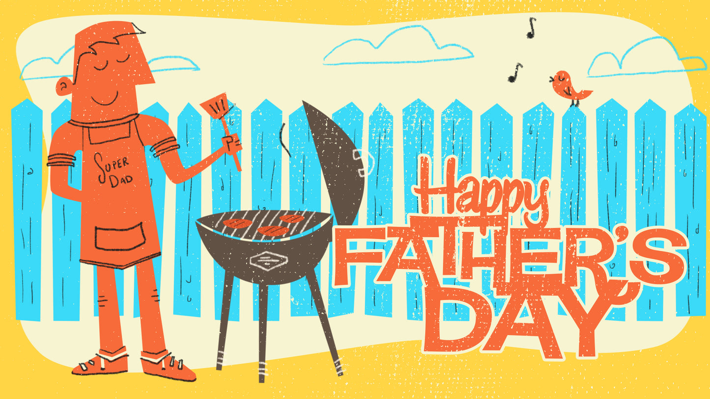 Retro Dad Happy Fathers Day
