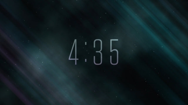 Space Streaks Countdown