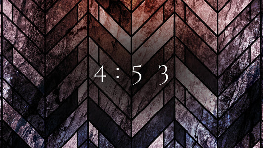 Simple Stained Glass Countdown