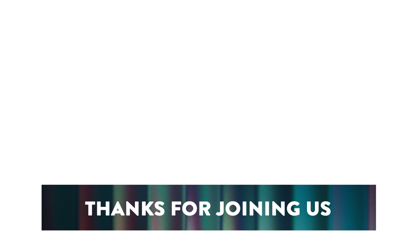 Glass Lower Third Thanks For Joining