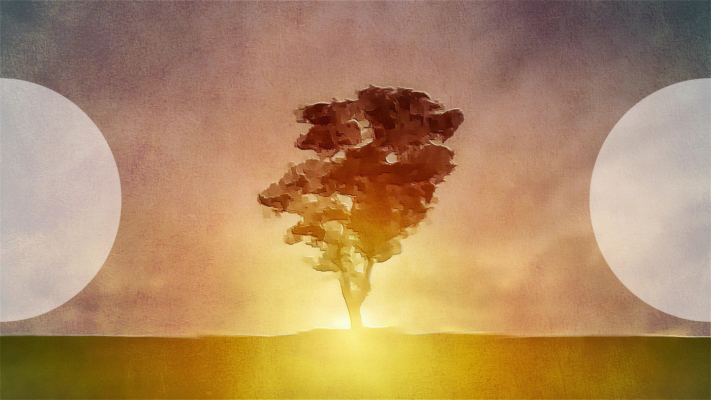 Painted Nature Tree Alt