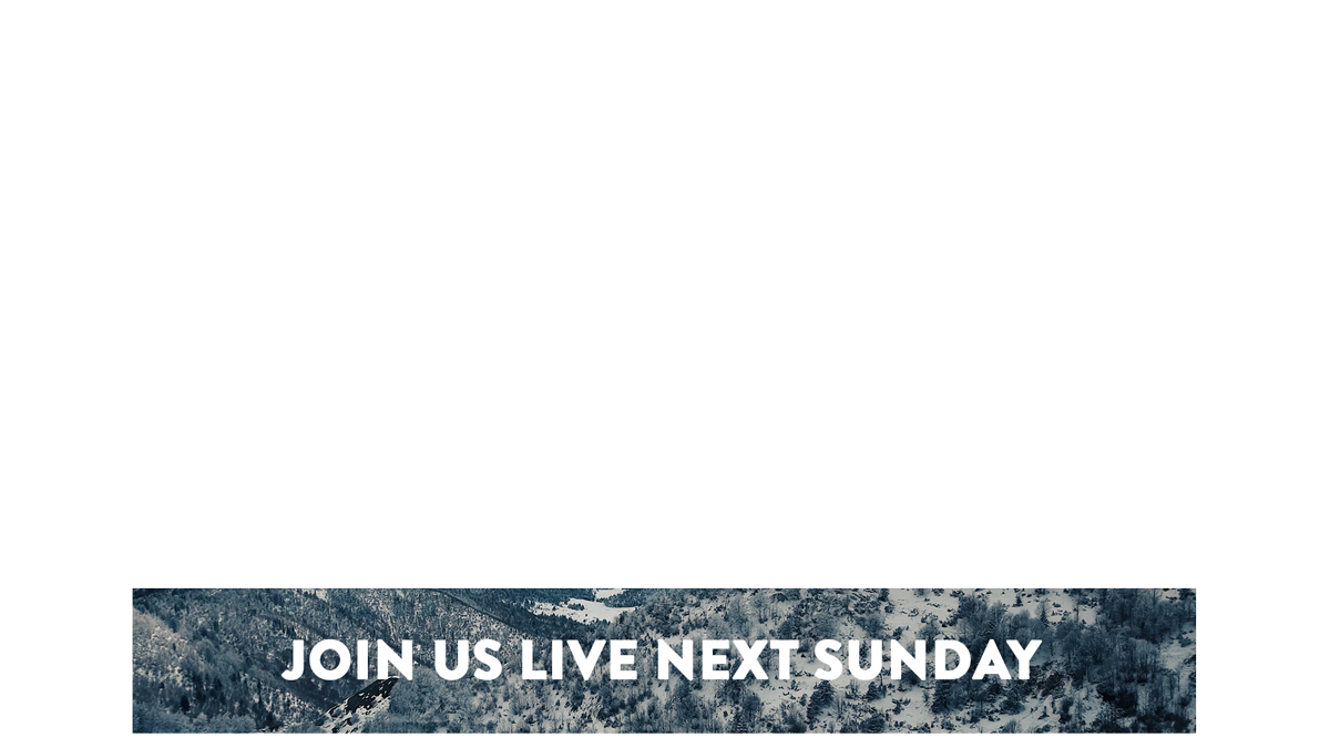 Glorious Winter Lower Third Next Sunday