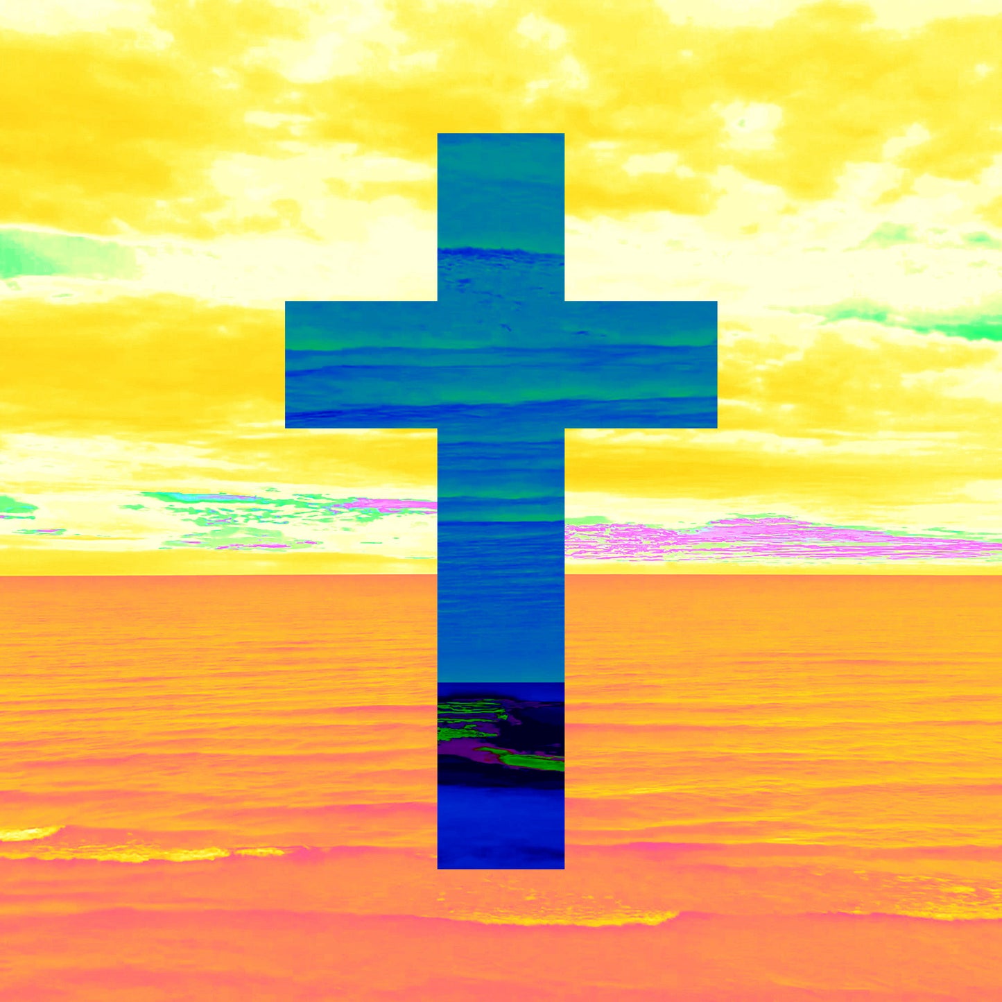 Electric Sunset Cross