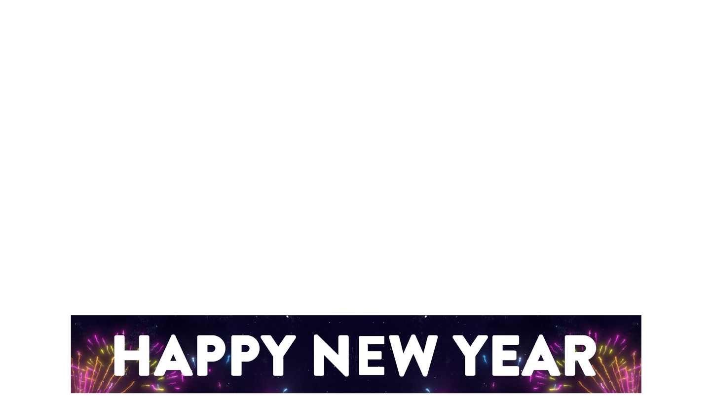 Celebration Sky Lower Third Happy New Year