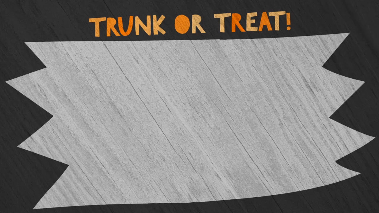 Cute Fall Trunk or Treat Title Still