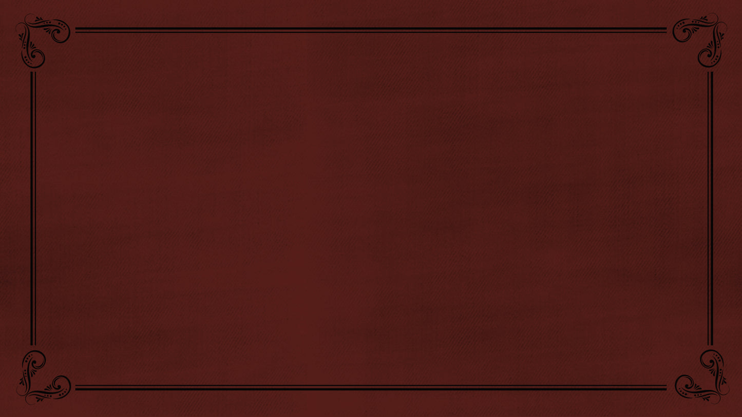 Classic Border Red