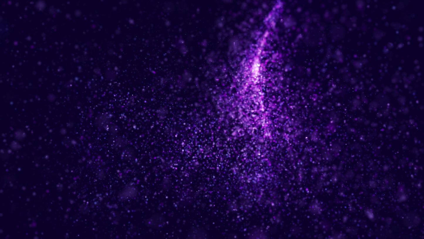 New Year Glitter Purple