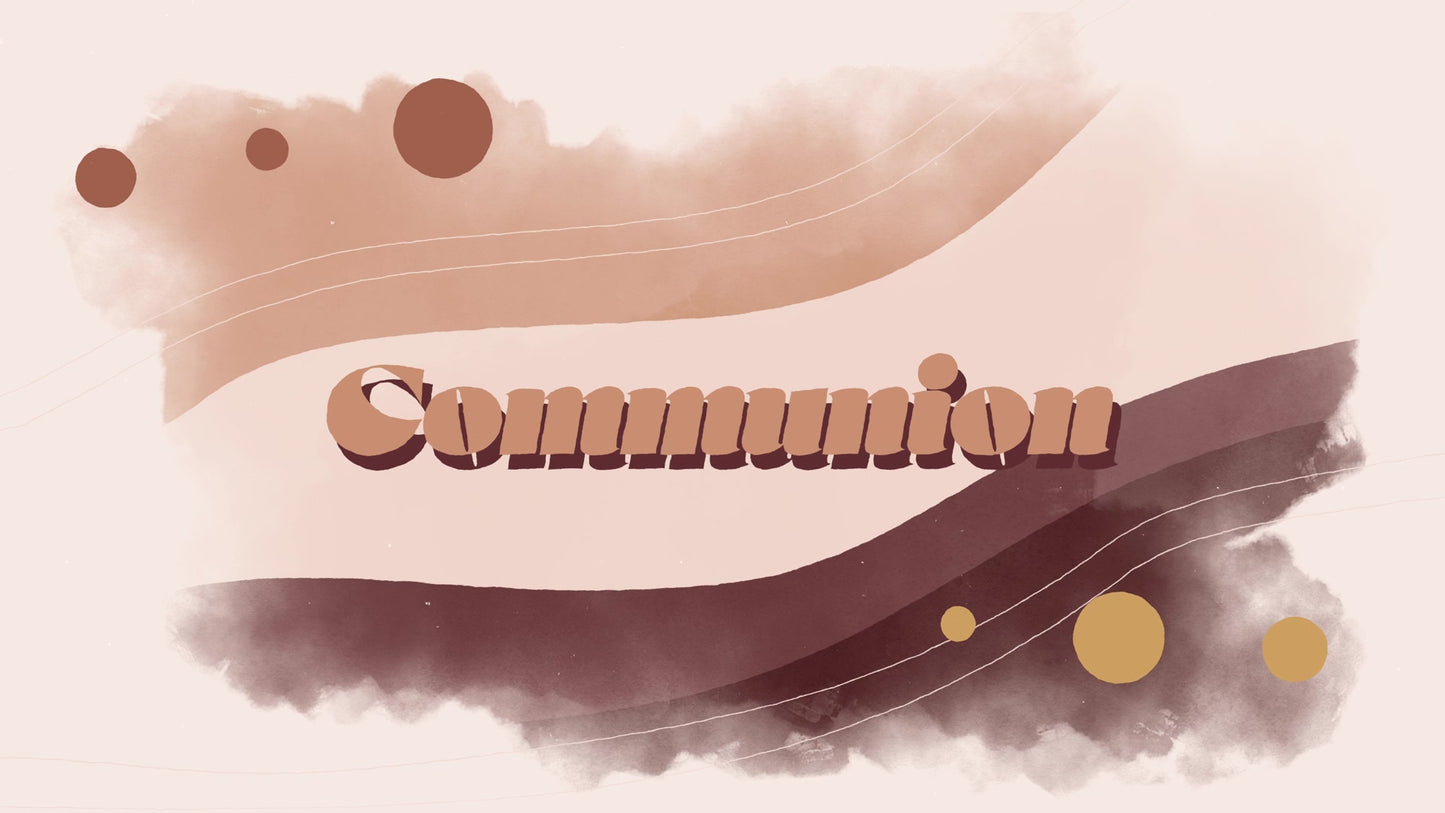 Watercolor Seasons Communion