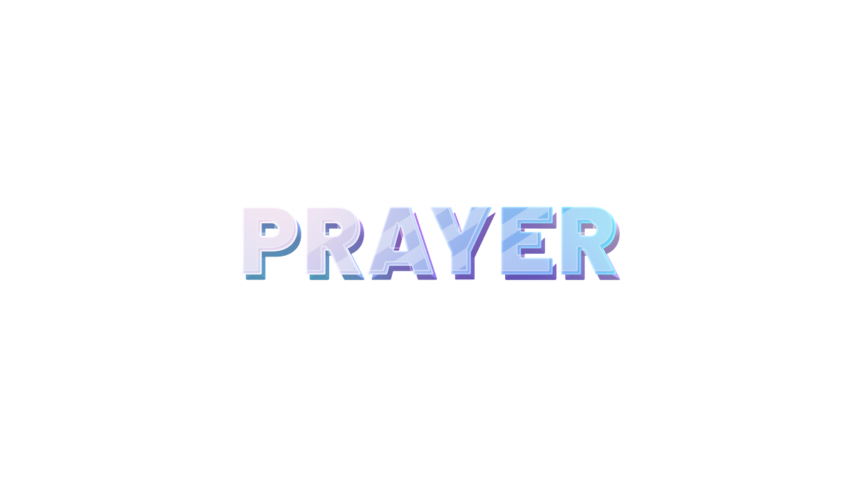 Spring Colors Prayer Transparency